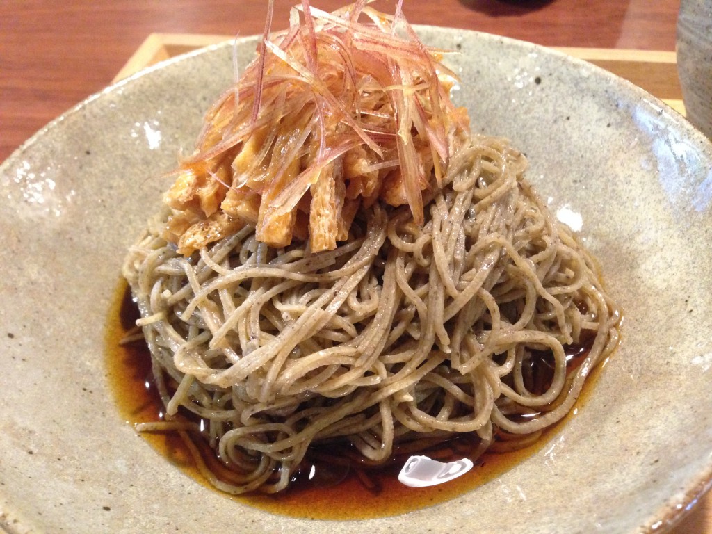 冷しきざみそば